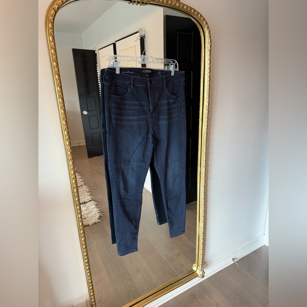 Liverpool Jeans Company Dark Indigo Skinny Jeans